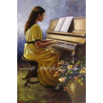 Martina at the Piano